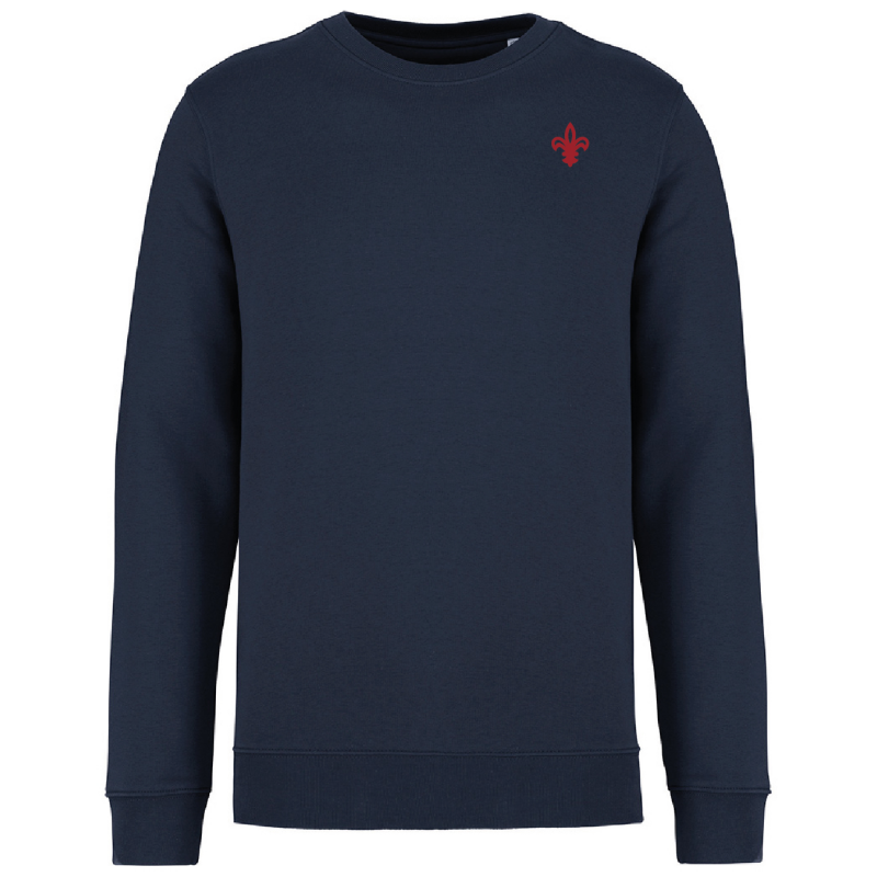 Fleur-De-Lis Navy Sweatshirt